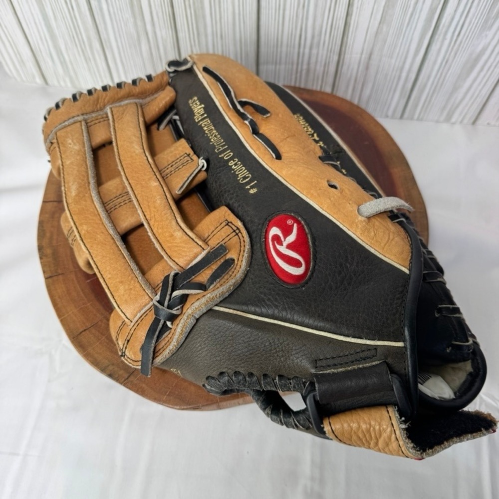 Rawlings Player Preferred RSG1D 13.5 Inch Baseball Glove Black Tan Leather REG